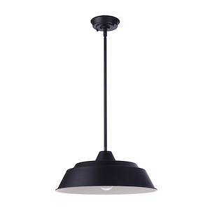 Landmark - 1 Light Outdoor Pendant In Traditional Style-4.88 Inches Tall and 12 Inches Wide - 1274973