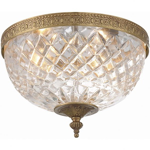 Cortland Flush Mount in Traditional and Contemporary Style - 10 Inches Wide by 8 Inches High - 1083622
