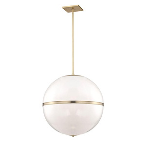 Truax - Three Light Pendant In Classic Style - 30 Inches Wide By 32 Inches High - 1209031