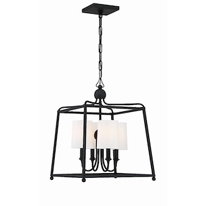 Sylvan - 4 Light Chandelier-21 Inches Tall and 16 Inches Wide - 467855