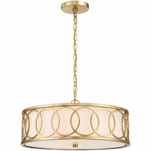 Graham - 6 Light Chandelier-8 Inches Tall and 18 Inches Wide - 1083640