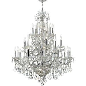 Imperial - Twenty Six Light Chandelier In Classic Style - 36.5 Inches Wide By 46 Inches High - 1209032