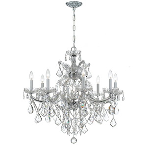 Maria Theresa - Eight Light Chandelier in Classic Style - 28 Inches Wide by 27 Inches High - 406394