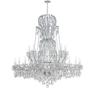 Maria Theresa - 37 Light Chandelier-66 Inch Tall and 64 Inch Wide - 406405