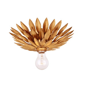 Broche - One Light Sconce in Traditional and Contemporary Style - 11 Inches Wide by 3.5 Inches High - 406525