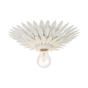 Broche - 1 Light Flush Mount-3.5 Inch Tall and 11 Inch Wide - 1366117