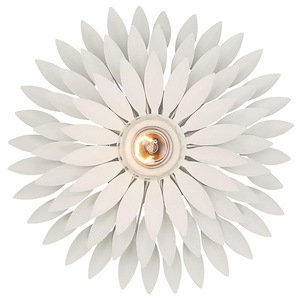 Broche - 1 Light Wall Sconce-11 Inch Tall and 11 Inch Wide - 1366118