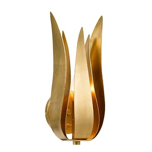 Broche - One Light Wall Mount in Classic Style - 8 Inches Wide by 14 Inches High - 1083663