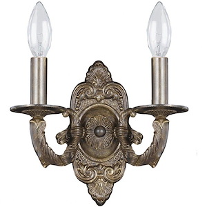Paris Market - Two Light Wall Sconce in Traditional and Contemporary Style - 10 Inches Wide by 9.5 Inches High - 406535