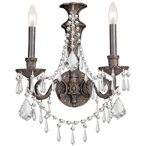 Vanderbilt - Two Light Sconce In Minimalist Style - 15 Inches Wide By 19 Inches High - 1208948
