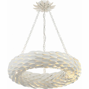 Broche - 6 Light Chandelier-5 Inches Tall and 24 Inches Wide - 1295926
