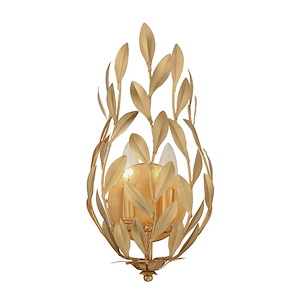Broche - 2 Light Wall Sconce-16 Inch Tall and 8.25 Inch Wide - 1366121