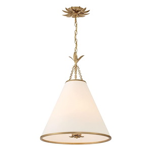 Broche - 4 Light Pendant-22.75 Inch Tall and 18 Inch Wide - 1366125