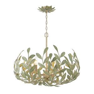 Broche - 5 Light Chandelier-18.5 Inch Tall and 23 Inch Wide - 1366126