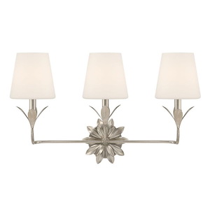 Broche - 3 Light Bath Vanity-15 Inch Tall and 25 Inch Wide - 1373363