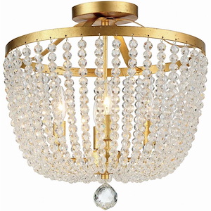 Rylee - 4 Light Flush Mount in Classic Style - 16.5 Inches Wide by 16.5 Inches High - 1033820