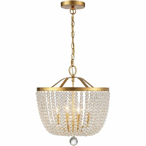 Rylee - 4 Light Chandelier in Classic Style - 16.5 Inches Wide by 18 Inches High - 1033819