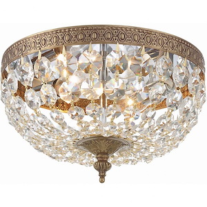 Richmond - Two Light Flush Mount in Classic Style - 10 Inches Wide by 6.5 Inches High - 406735