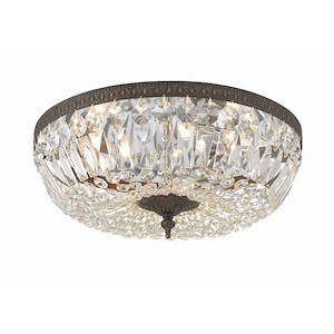 Richmond - 3 Light Ceiling Mount in Traditional and Contemporary Style - 16 Inches Wide by 7 Inches High - 241392