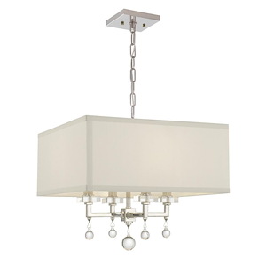 Paxton - Four Light Mini Chandelier in Classic Style - 16 Inches Wide by 16 Inches High - 430191