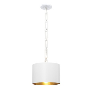 Alston - One Light Mini Pendant in Traditional and Contemporary Style - 12 Inches Wide by 10 Inches High - 1083718
