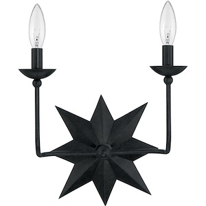 Astro - 2 Light Wall Mount-15.25 Inches Tall and 13 Inches Wide - 1279526