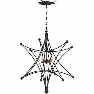 Astro - 4 Light Chandelier-32 Inches Tall and 27 Inches Wide - 1279597