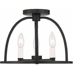 Abbott - 3 Light Flush Mount - 1072140