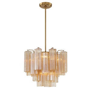 Addis - 4 Light Chandelier-13.75 Inches Tall and 17.75 Inches Wide - 1295942