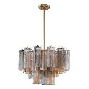 Addis - 9 Light Chandelier-14.25 Inches Tall and 22 Inches Wide - 1295928