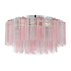 Addis - 7 Light Flush Mount-11.75 Inch Tall and 22.25 Inch Wide - 1364691