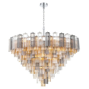 Addis - 28 Light Chandelier-42.5 Inch Tall and 49 Inch Wide - 1394860