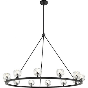 Aragon - 42W 12 LED Chandelier-32 Inches Tall and 46.75 Inches Wide - 1341922