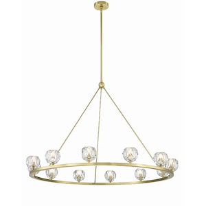 Aragon - 48W 12 LED Chandelier-32 Inches Tall and 48 Inches Wide - 1279562