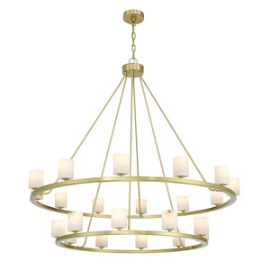 Aragon - 3.5W 22 LED Chandelier-41.75 Inch Tall and 46.75 Inch Wide - 1394862