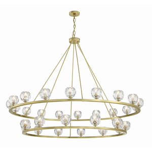 Aragon - 120W 30 LED Chandelier-46 Inches Tall and 60 Inches Wide - 1279571