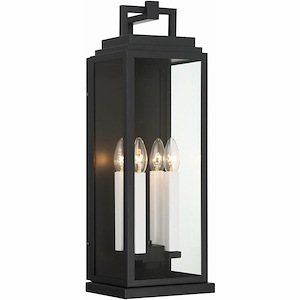 Aspen - 4 Light Outdoor Wall Sconce-22.5 Inches Tall and 7.75 Inches Wide - 1320051
