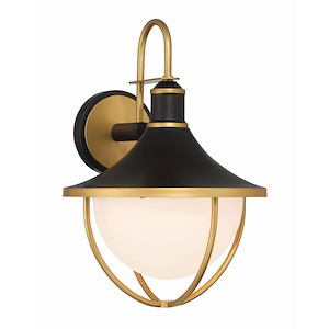 Atlas - 1 Light Outdoor Wall Sconce-18.75 Inches Tall and 13.5 Inches Wide - 1320056