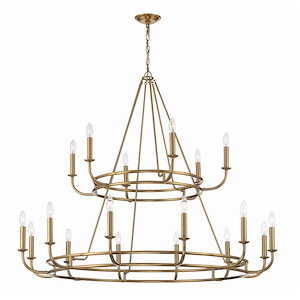 Bailey - 18 Light Chandelier-39 Inches Tall and 48 Inches Wide - 1279572