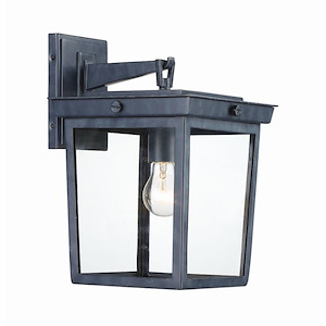 Belmont - 1 Light Outdoor Wall Mount In Traditional And Contemporary Style - 9.5 Inches Wide By 14 Inches High - 1209014