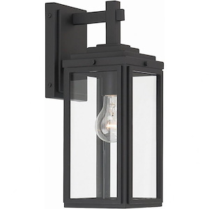 Byron - 1 Light Outdoor Wall Mount-14 Inches Tall and 5.25 Inches Wide - 1279636