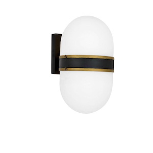 Capsule 10 Inch Outdoor Wall Lantern Outdoor Living Glass Approved For Wet Locations - 1333239
