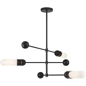 Capsule - 18W 3 LED Chandelier-14.75 Inch Tall and 47.75 Inch Wide - 1364695