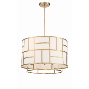 Danielson - Six Light Chandelier in Minimalist Style - 24.75 Inches Wide by 17 Inches High - 729467