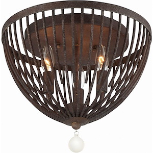 Duval - 3 Light Flush Mount in Traditional and Contemporary Style - 14 Inches Wide by 11.75 Inches High - 1033806