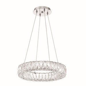 Kinsley - 27W 1 LED Chandelier-3 Inch Tall and 18 Inch Wide - 1373375