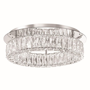 Kinsley - 27W 1 LED Flush Mount-5 Inch Tall and 18 Inch Wide - 1373378