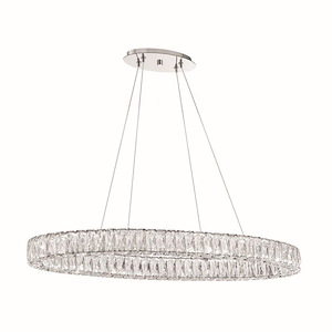 Kinsley - 45W 1 LED Chandelier-3 Inch Tall and 39 Inch Wide - 1373382
