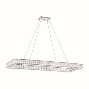 Kinsley - 75W 1 LED Chandelier-3 Inch Tall and 50 Inch Wide - 1373384