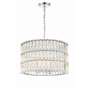 Elliot - 6 Light Chandelier In Traditional And Contemporary Style - 22.5 Inches Wide By 18 Inches High - 1333583